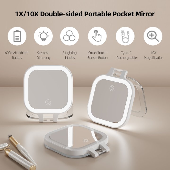 The Best Pocket Mirror: Compact, Portable, and Stylish