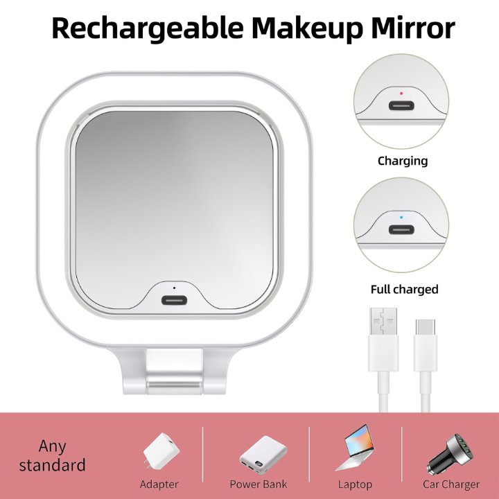 Rechargeable Compact Mirrors: Eco-friendly and Convenient for Your Beauty Routine