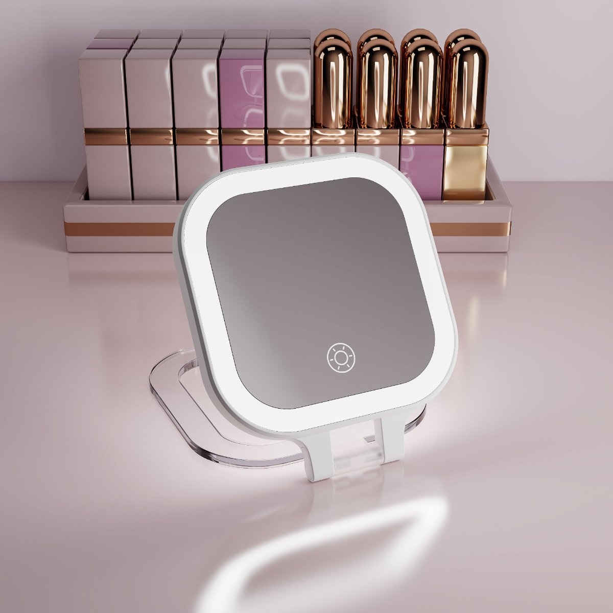 Folding Pocket Mirrors for Busy Professionals in London: Compact Beauty On-the-Go