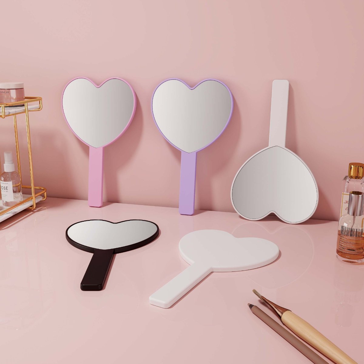 Heart Hand Mirror: Adding Charm to Beauty Rituals in Manchester