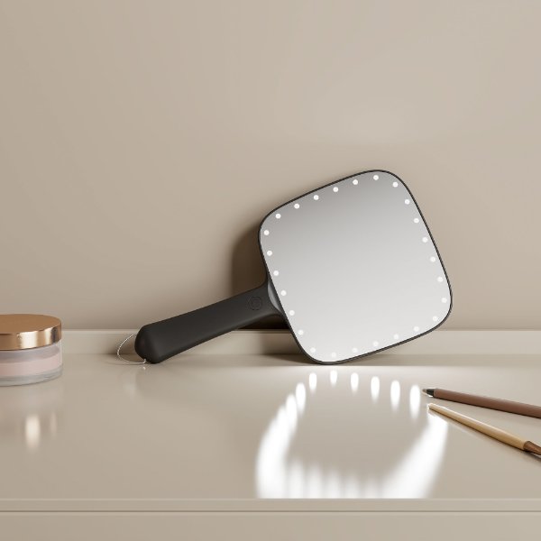 SM362D-SL LED Hand Held Mirror