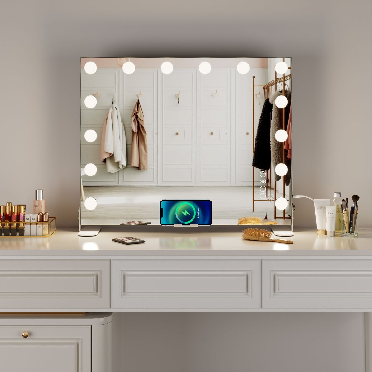 Luxury Beauty Salon in Los Angeles, USA - DAPAI Mirror Hollywood Mirror Project